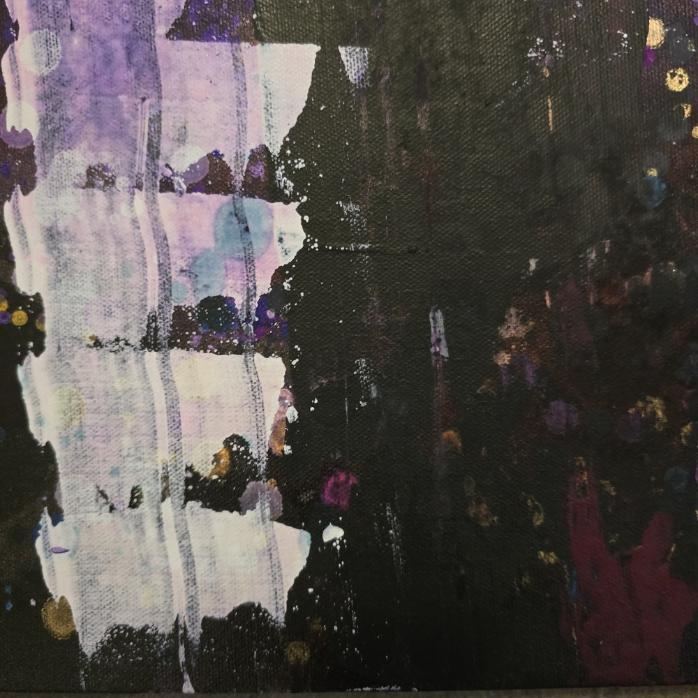 HANDCRAFTED Abstract Painting HANDPAINTED Wall Art Decor HANDMADE Artwork - Picture 7 of 14